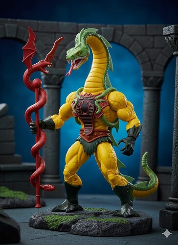 Custom Strettch-Nek figure AI