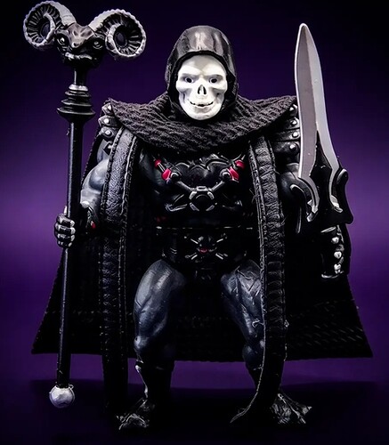Skeletor 1987 Movie MOTU Origins custom