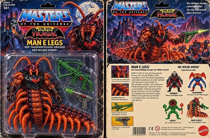 Man-E-Legs MOTU Origins custom