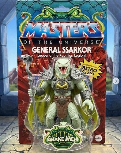 General Ssarkor MOTU Origins custom